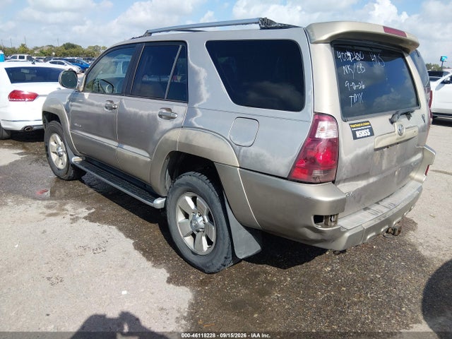 2004 Toyota 4runner Limited V6 მანქანა იყიდება აუქციონზე, vin: JTEZU17R440042680, აუქციონის ნომერი: 46118228