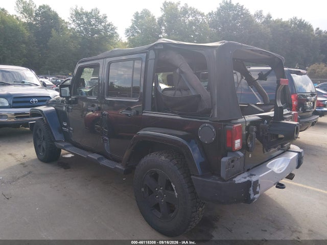 Auction sale of the 2008 Jeep Wrangler Unlimited Sahara, vin: 1J4GA59168L600823, lot number: 46118308