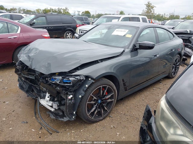 2023 Bmw I4 M50 მანქანა იყიდება აუქციონზე, vin: WBY33AW01PFP23749, აუქციონის ნომერი: 46118321
