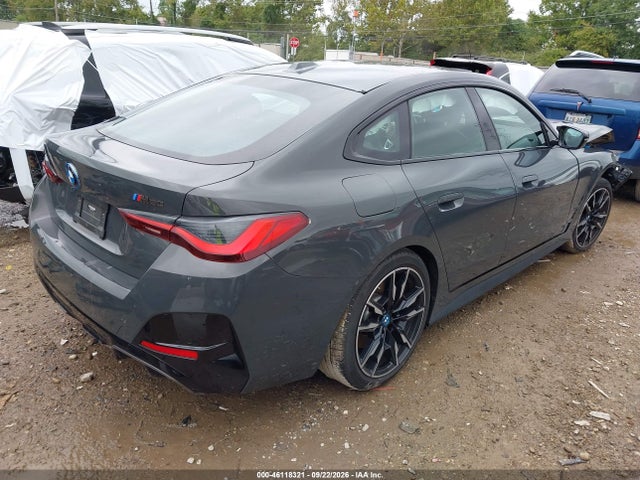 2023 Bmw I4 M50 მანქანა იყიდება აუქციონზე, vin: WBY33AW01PFP23749, აუქციონის ნომერი: 46118321