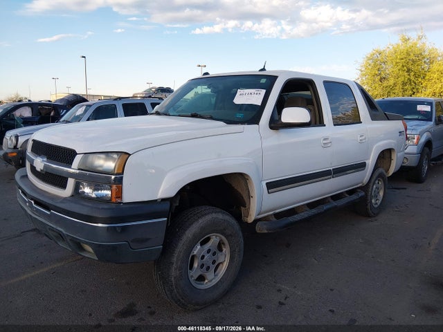 Продаж на аукціоні авто 2005 Chevrolet Avalanche 1500 Z71, vin: 3GNEK12Z65G280681, номер лоту: 46118345