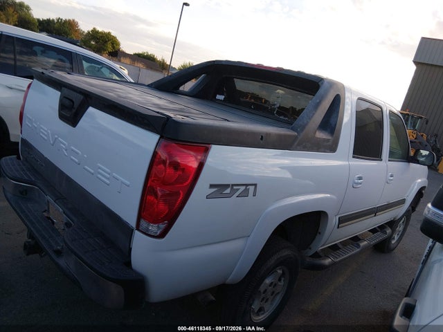 Продаж на аукціоні авто 2005 Chevrolet Avalanche 1500 Z71, vin: 3GNEK12Z65G280681, номер лоту: 46118345