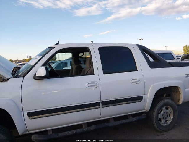Продаж на аукціоні авто 2005 Chevrolet Avalanche 1500 Z71, vin: 3GNEK12Z65G280681, номер лоту: 46118345