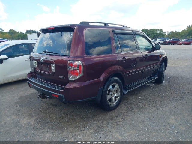 46118382 :رقم المزاد ، 2HKYF185X7H523353 vin ، 2007 Honda Pilot Ex-l مزاد بيع
