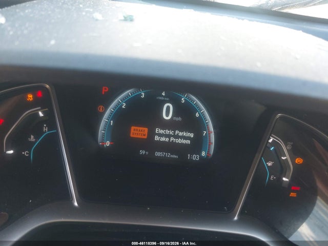 46118396 :رقم المزاد ، 19XFC2F71HE227427 vin ، 2017 Honda Civic Ex مزاد بيع