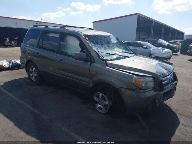 2007 Honda Pilot Ex-l მანქანა იყიდება აუქციონზე, vin: 5FNYF28577B022151, აუქციონის ნომერი: 46118408