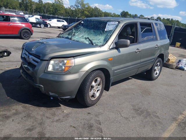 46118408 :رقم المزاد ، 5FNYF28577B022151 vin ، 2007 Honda Pilot Ex-l مزاد بيع
