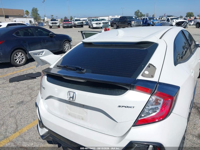 2020 Honda Civic Sport მანქანა იყიდება აუქციონზე, vin: SHHFK7H46LU418894, აუქციონის ნომერი: 46118433