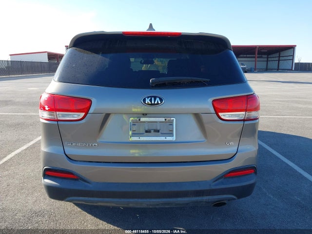 46118455 :رقم المزاد ، 5XYPGDA59GG009800 vin ، 2016 Kia Sorento 3.3l Lx مزاد بيع