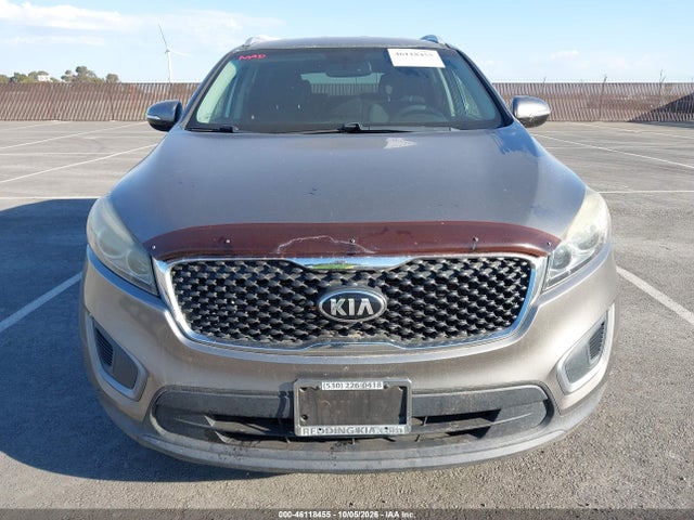 46118455 :رقم المزاد ، 5XYPGDA59GG009800 vin ، 2016 Kia Sorento 3.3l Lx مزاد بيع