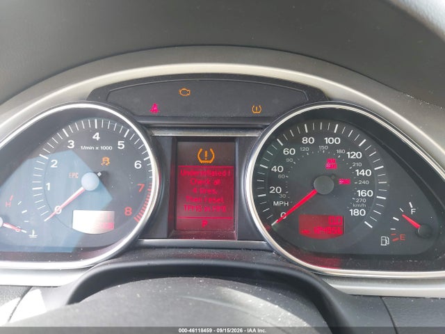 Aukcja sprzedaży 2009 Audi Q7 3.6 5 Passenger/3.6 Premium, vin: WA1AY74L89D011130, numer aukcji: 46118459