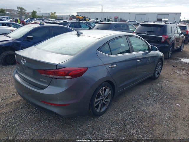 Продажа на аукционе авто 2017 Hyundai Elantra Limited, vin: KMHD84LF8HU065650, номер лота: 46118465