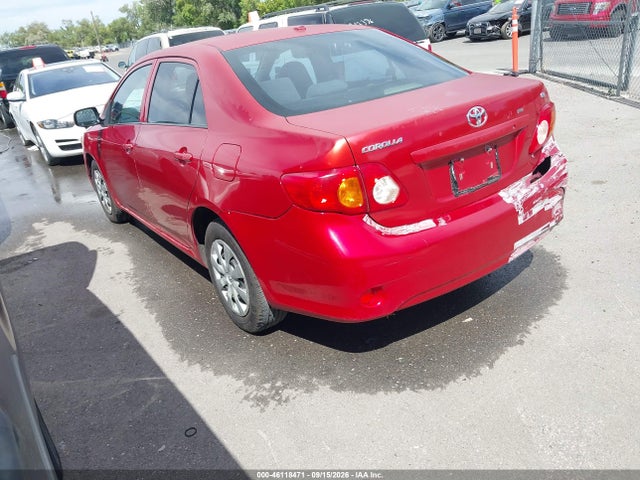 Aukcja sprzedaży 2009 Toyota Corolla Le, vin: JTDBL40E899034585, numer aukcji: 46118471