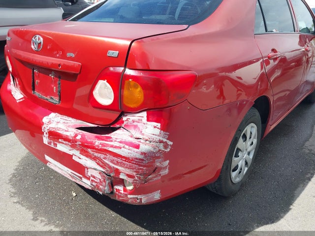 Aukcja sprzedaży 2009 Toyota Corolla Le, vin: JTDBL40E899034585, numer aukcji: 46118471