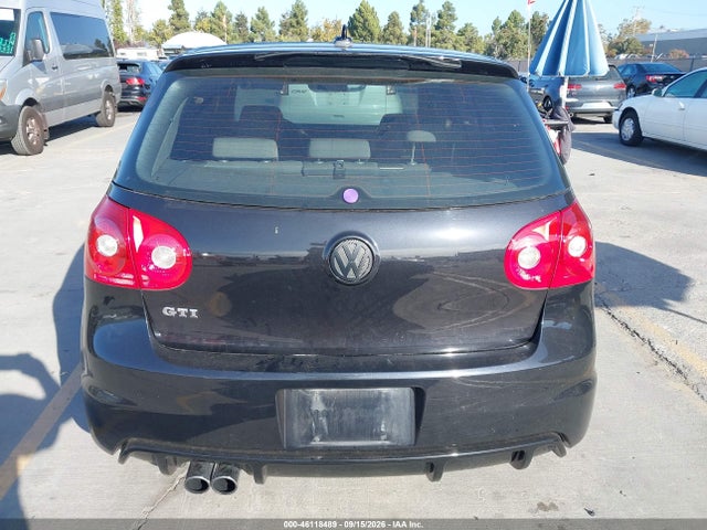Продажа на аукционе авто 2009 Volkswagen Gti 2-door, vin: WVWFD71K19W145467, номер лота: 46118489