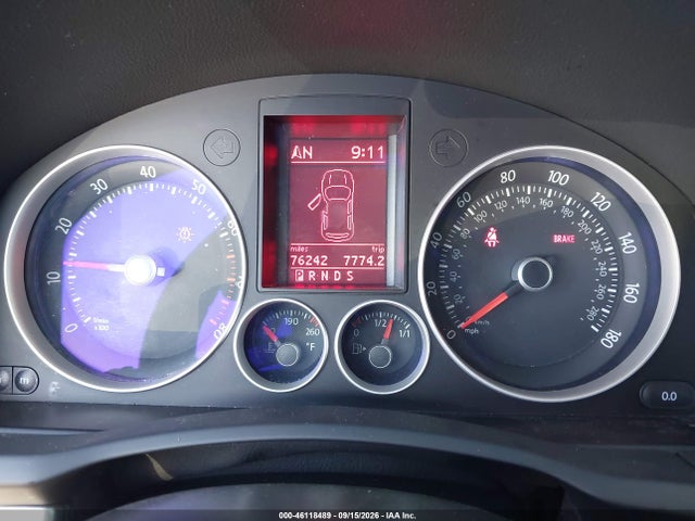 Продажа на аукционе авто 2009 Volkswagen Gti 2-door, vin: WVWFD71K19W145467, номер лота: 46118489