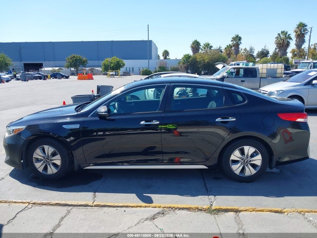 46118500 :رقم المزاد ، KNAGT4LE3H5018475 vin ، 2017 Kia Optima Hybrid مزاد بيع