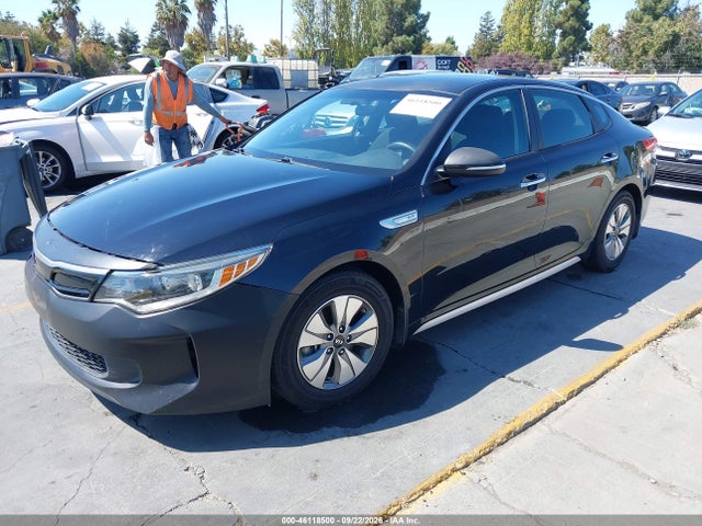 46118500 :رقم المزاد ، KNAGT4LE3H5018475 vin ، 2017 Kia Optima Hybrid مزاد بيع