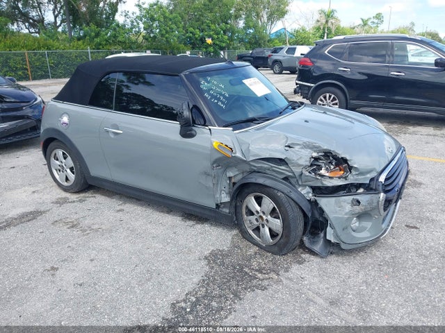 2019 Mini Convertible Cooper მანქანა იყიდება აუქციონზე, vin: WMWWG5C55K3H07901, აუქციონის ნომერი: 46118510