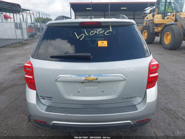 Aukcja sprzedaży 2016 Chevrolet Equinox Lt, vin: 2GNALCEK6G6359501, numer aukcji: 46118557