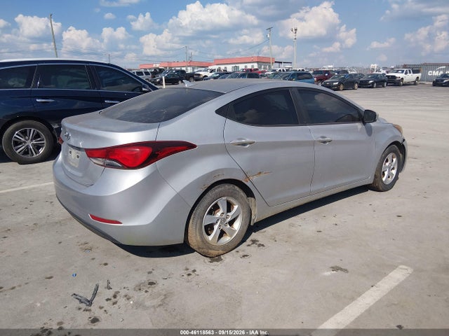 2014 Hyundai Elantra Se მანქანა იყიდება აუქციონზე, vin: 5NPDH4AE8EH473327, აუქციონის ნომერი: 46118563