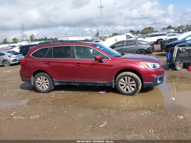 Продаж на аукціоні авто 2017 Subaru Outback 2.5i Premium, vin: 4S4BSADC7H3342743, номер лоту: 46118570