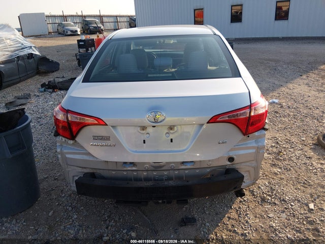 2017 Toyota Corolla Le მანქანა იყიდება აუქციონზე, vin: 5YFBURHEXHP735295, აუქციონის ნომერი: 46118586