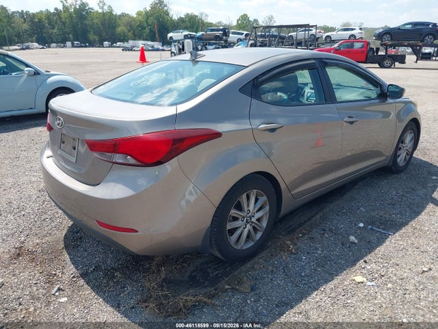 46118599 :رقم المزاد ، 5NPDH4AE2FH620890 vin ، 2015 Hyundai Elantra Se مزاد بيع