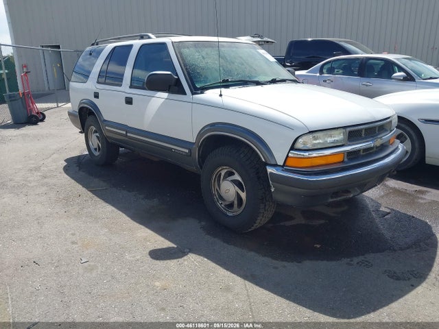 Aukcja sprzedaży 2001 Chevrolet Blazer Lt, vin: 1GNDT13W212212376, numer aukcji: 46118601
