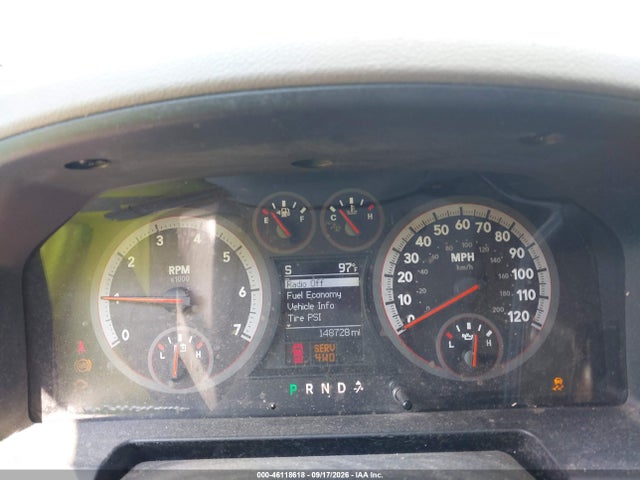 46118618 :رقم المزاد ، 1D7RV1GT7AS167871 vin ، 2010 Dodge Ram 1500 Trx مزاد بيع