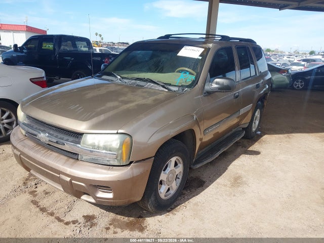 2003 Chevrolet Trailblazer Ls მანქანა იყიდება აუქციონზე, vin: 1GNDT13S532306297, აუქციონის ნომერი: 46118621