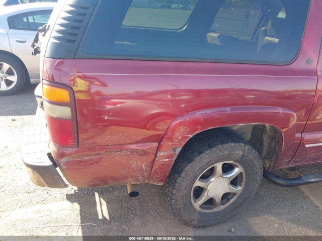 Продаж на аукціоні авто 2002 Chevrolet Suburban 1500 Lt, vin: 1GNFK16Z92J186173, номер лоту: 46118629