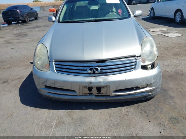 Aukcja sprzedaży 2004 Infiniti G35, vin: JNKCV51E34M611241, numer aukcji: 46118645