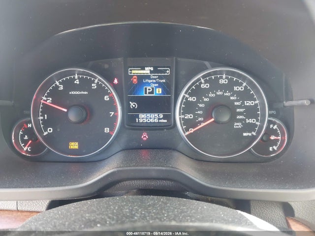 Продаж на аукціоні авто 2014 Subaru Outback 2.5i Limited, vin: 4S4BRCKC5E3215608, номер лоту: 46118719
