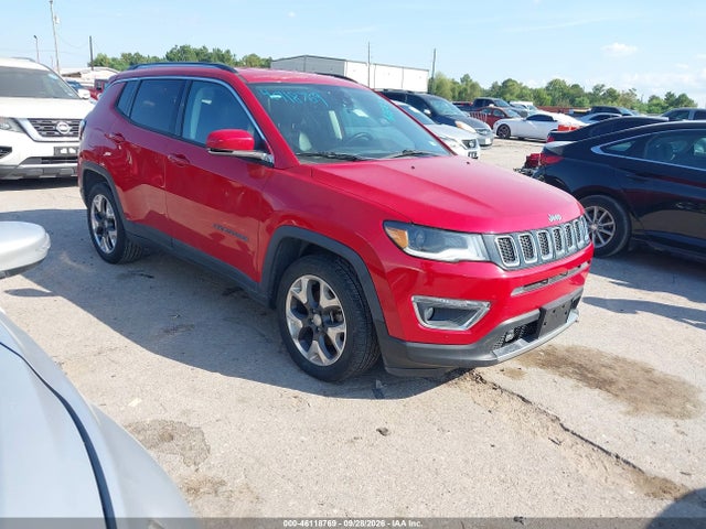 Auction sale of the 2018 Jeep Compass Limited Fwd, vin: 3C4NJCCB1JT358603, lot number: 46118769
