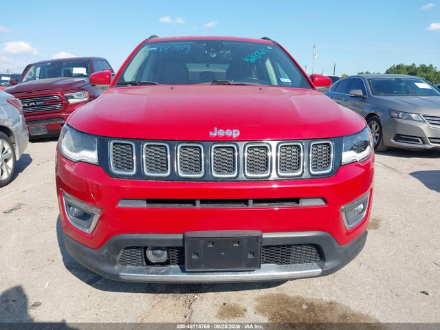 2018 Jeep Compass Limited Fwd მანქანა იყიდება აუქციონზე, vin: 3C4NJCCB1JT358603, აუქციონის ნომერი: 46118769