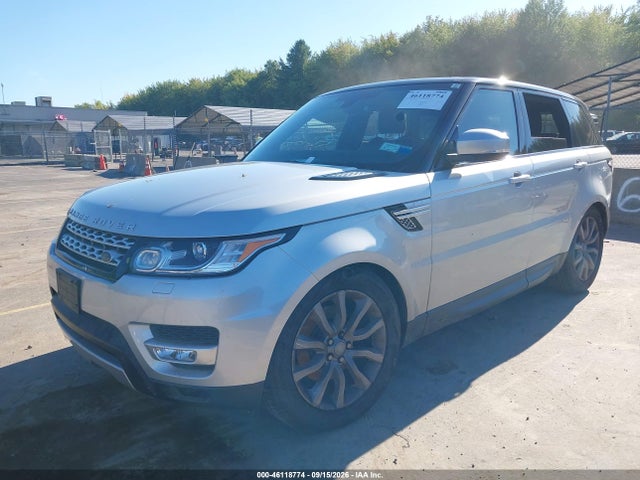 46118774 :رقم المزاد ، SALWR2VF3FA629613 vin ، 2015 Land Rover Range Rover Sport 3.0l V6 Supercharged Hse مزاد بيع