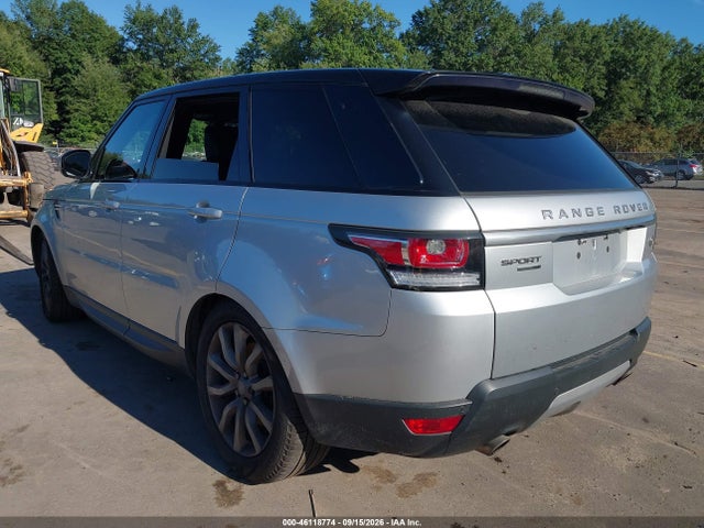 46118774 :رقم المزاد ، SALWR2VF3FA629613 vin ، 2015 Land Rover Range Rover Sport 3.0l V6 Supercharged Hse مزاد بيع