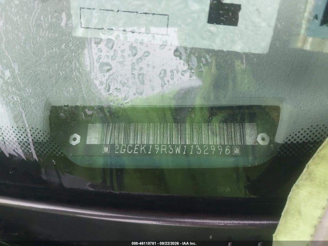 Aukcja sprzedaży 1998 Chevrolet K1500 Fleetside, vin: 2GCEK19R3W1132996, numer aukcji: 46118781