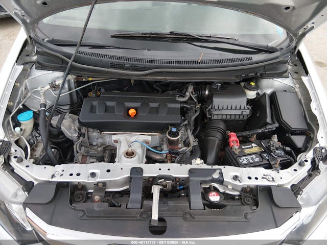 46118797 :رقم المزاد ، 19XFB2F55CE024129 vin ، 2012 Honda Civic Lx مزاد بيع