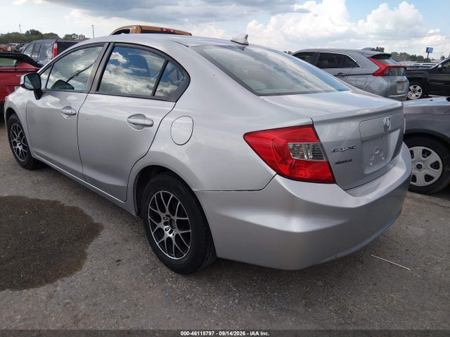 46118797 :رقم المزاد ، 19XFB2F55CE024129 vin ، 2012 Honda Civic Lx مزاد بيع