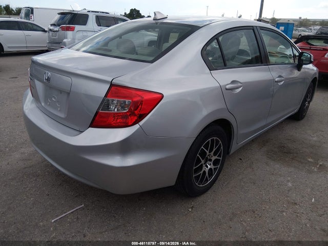 46118797 :رقم المزاد ، 19XFB2F55CE024129 vin ، 2012 Honda Civic Lx مزاد بيع