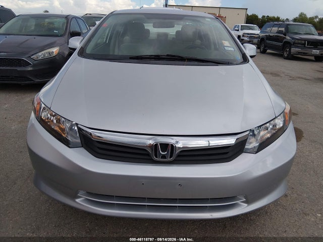 46118797 :رقم المزاد ، 19XFB2F55CE024129 vin ، 2012 Honda Civic Lx مزاد بيع