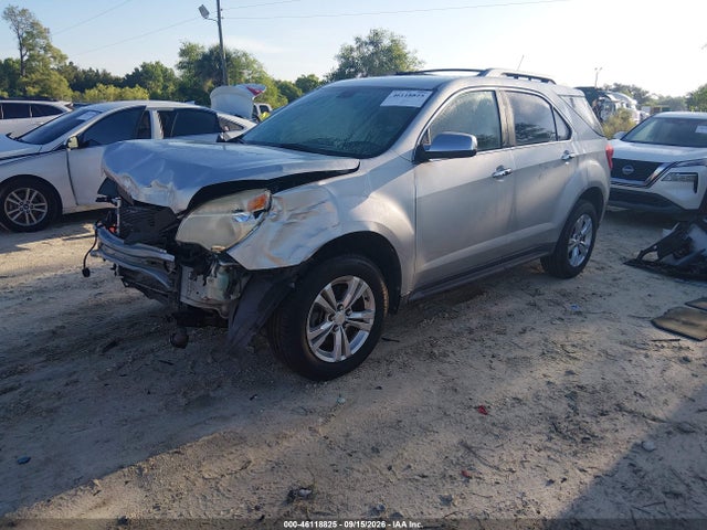 46118825 :رقم المزاد ، 2CNALFEW8A6378387 vin ، 2010 Chevrolet Equinox Ltz مزاد بيع