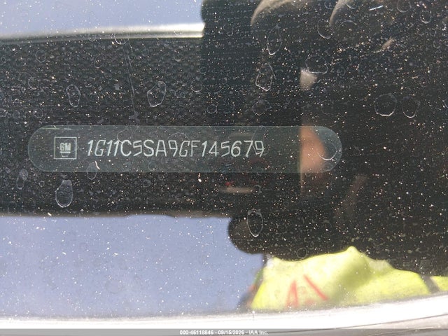 Продажа на аукционе авто 2016 Chevrolet Malibu Limited Lt, vin: 1G11C5SA9GF145679, номер лота: 46118846