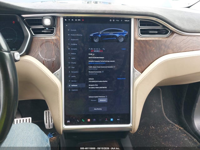 Aukcja sprzedaży 2017 Tesla Model X P100d, vin: 5YJXCDE48HF056287, numer aukcji: 46118869