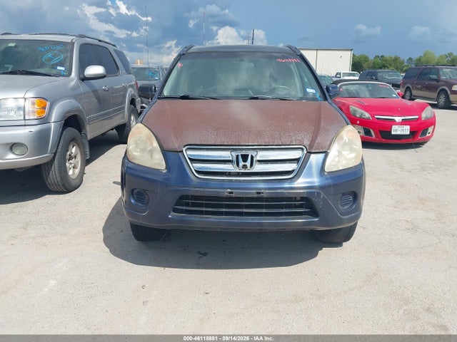 2006 Honda Cr-v Ex მანქანა იყიდება აუქციონზე, vin: SHSRD788X6U437733, აუქციონის ნომერი: 46118881