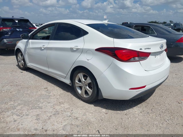 2016 Hyundai Elantra Value Edition მანქანა იყიდება აუქციონზე, vin: 5NPDH4AE6GH734750, აუქციონის ნომერი: 46118885