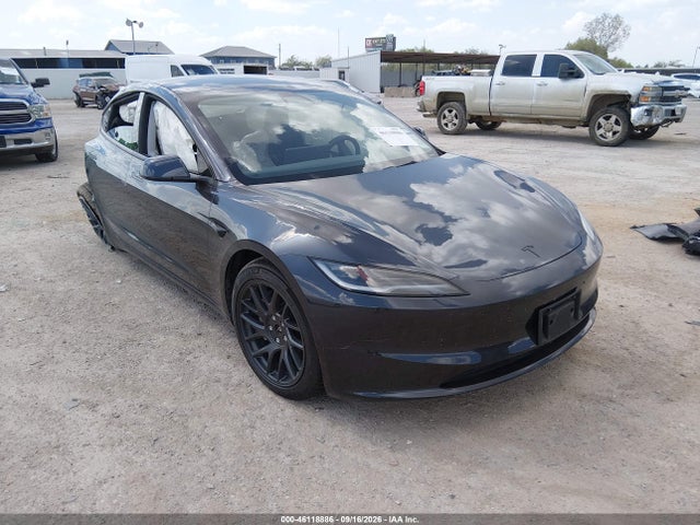 Продаж на аукціоні авто 2026 Tesla Model 3 Premium All-wheel Drive, vin: 5YJ3E1EB8TF123243, номер лоту: 46118886
