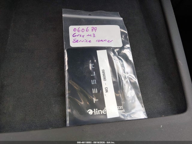 Aukcja sprzedaży 2025 Tesla Model 3 Long Range All-wheel Drive, vin: 5YJ3E1EB8SF060689, numer aukcji: 46118893